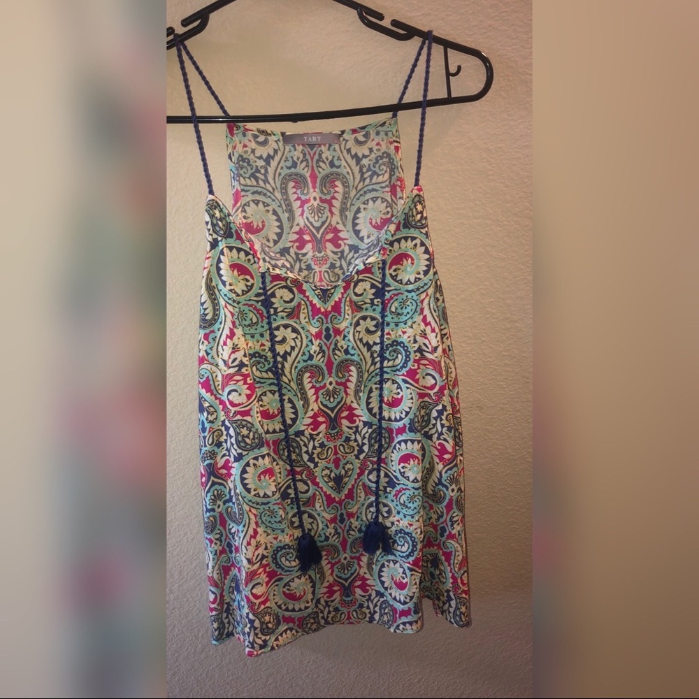 Tart Collections Sleeveless Front Tie Top